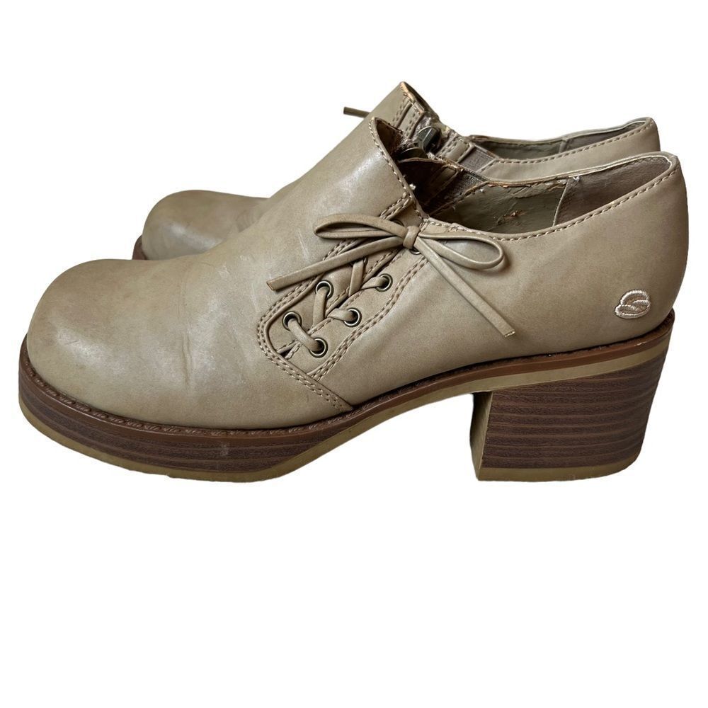 Y2k Skechers Somethin' Else Chunky Round Toe Bloc… - image 2